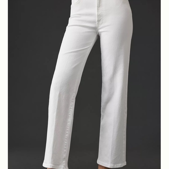 MOTHER Denim - MOTHER The Rambler Zip Ankle jeans in white NWT